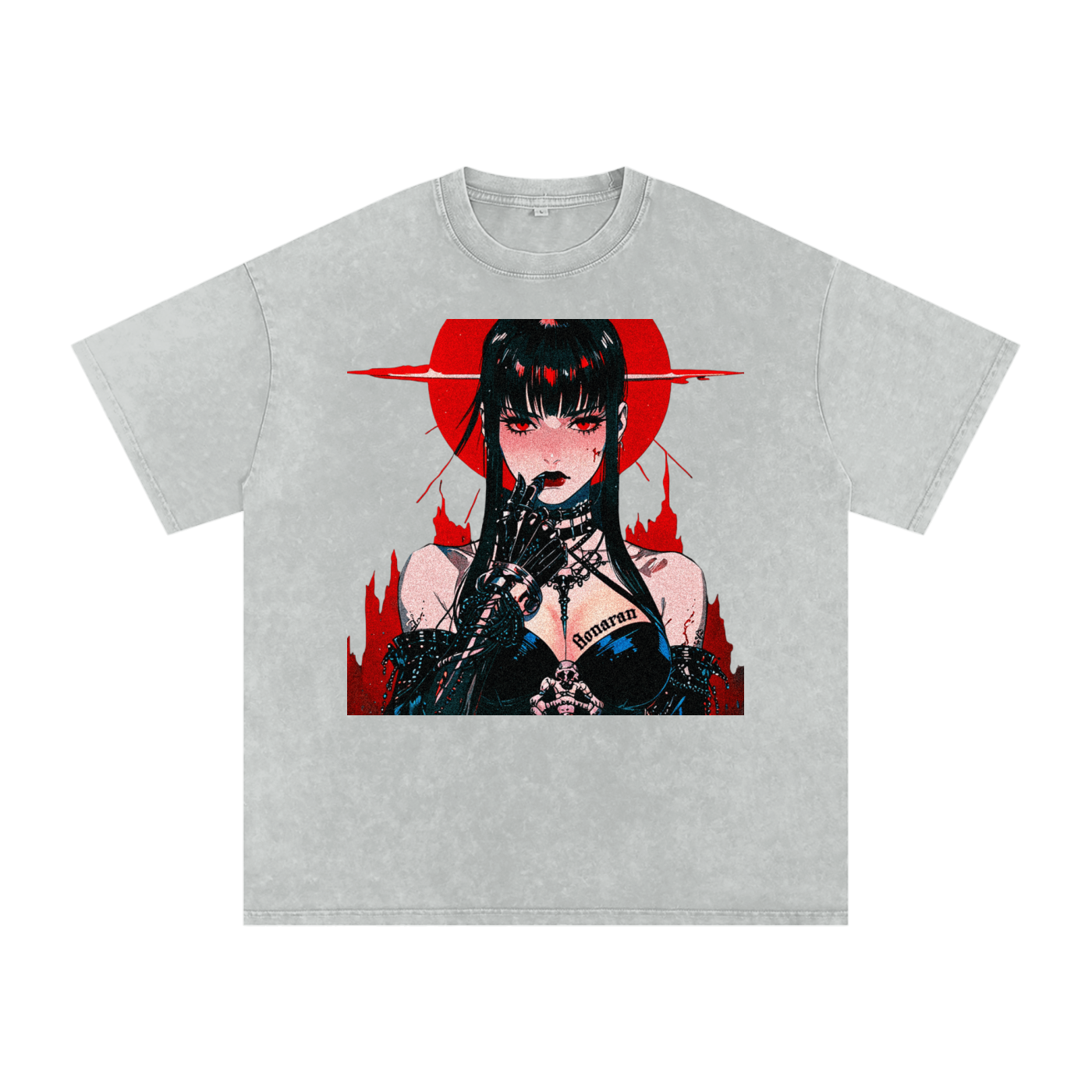 Aonaran 1 OFF Acid Wash Oversize T-Shirt