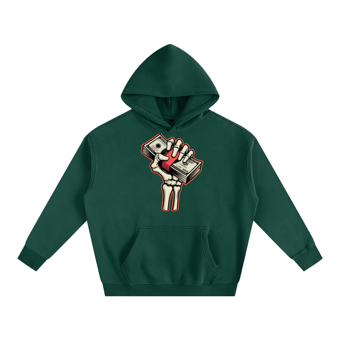 Aonaran Oversize Fleeced Hoodie E