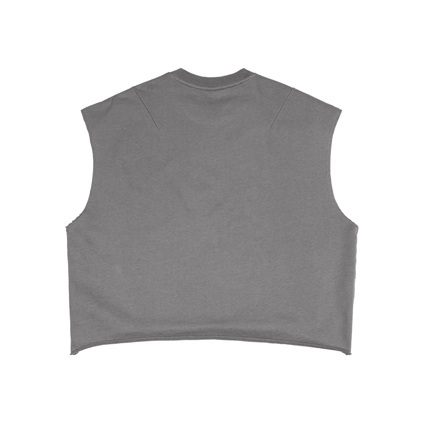 Aonaran 1 OFF French Terry Boxy Tank Top