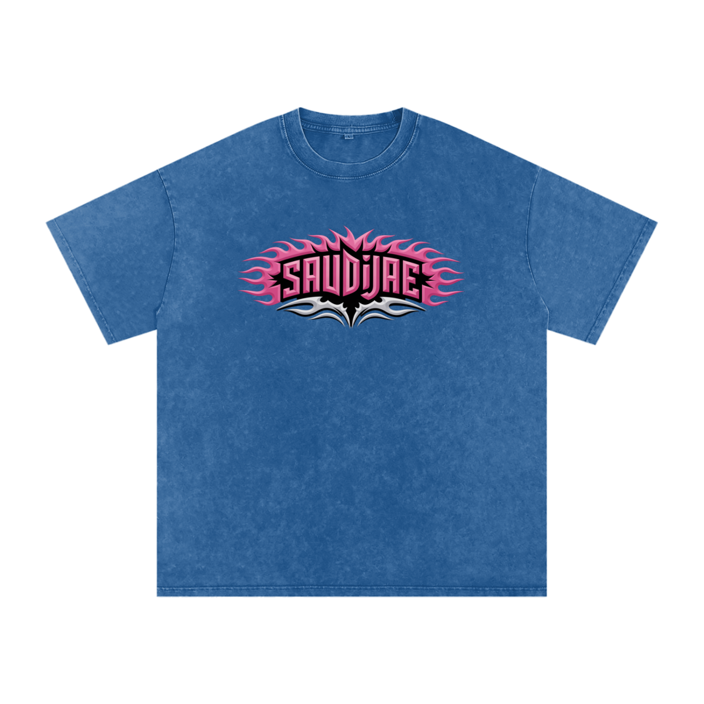 SaudiJae Acid Wash Oversize T-Shirt