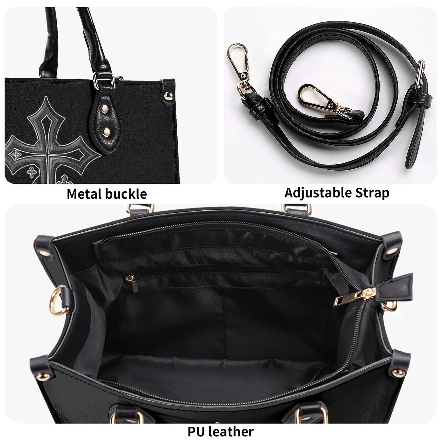 Aonaran Clean Slate Leather Handbag