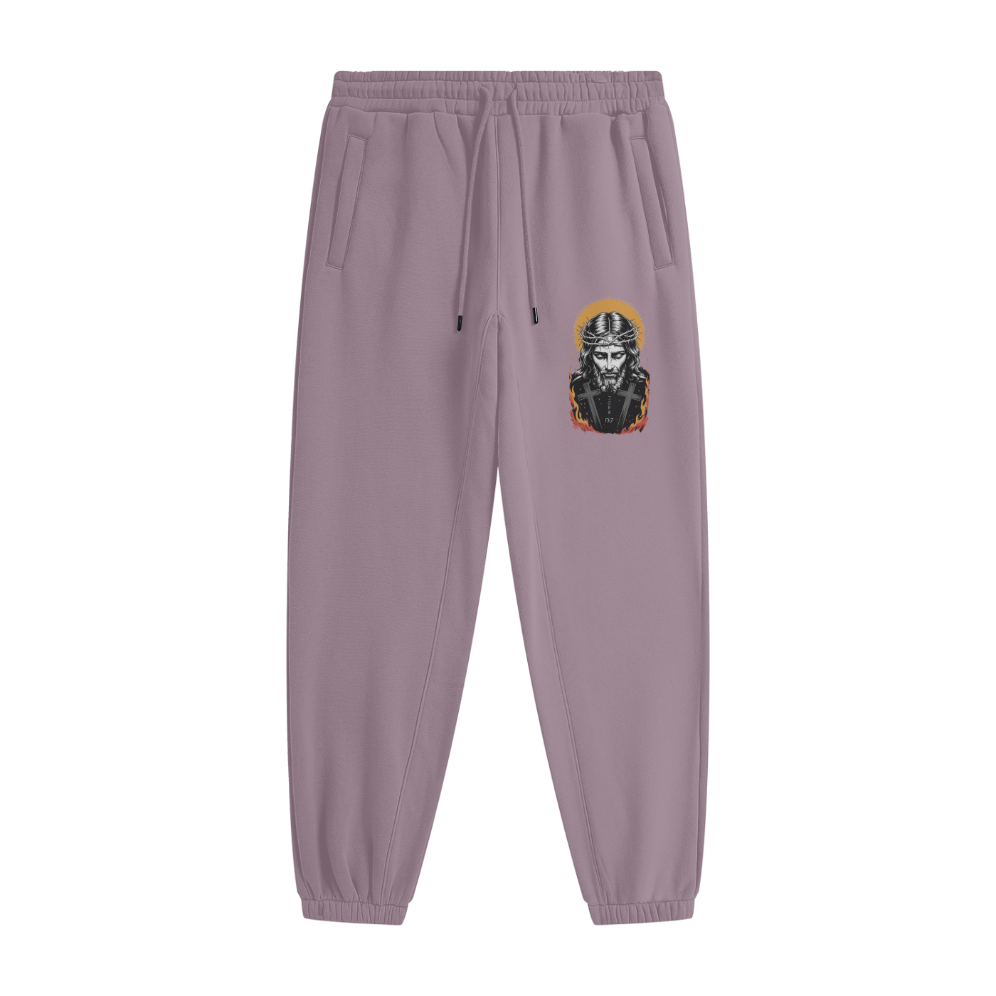 Jesus is King Unisex Fleece Joggers