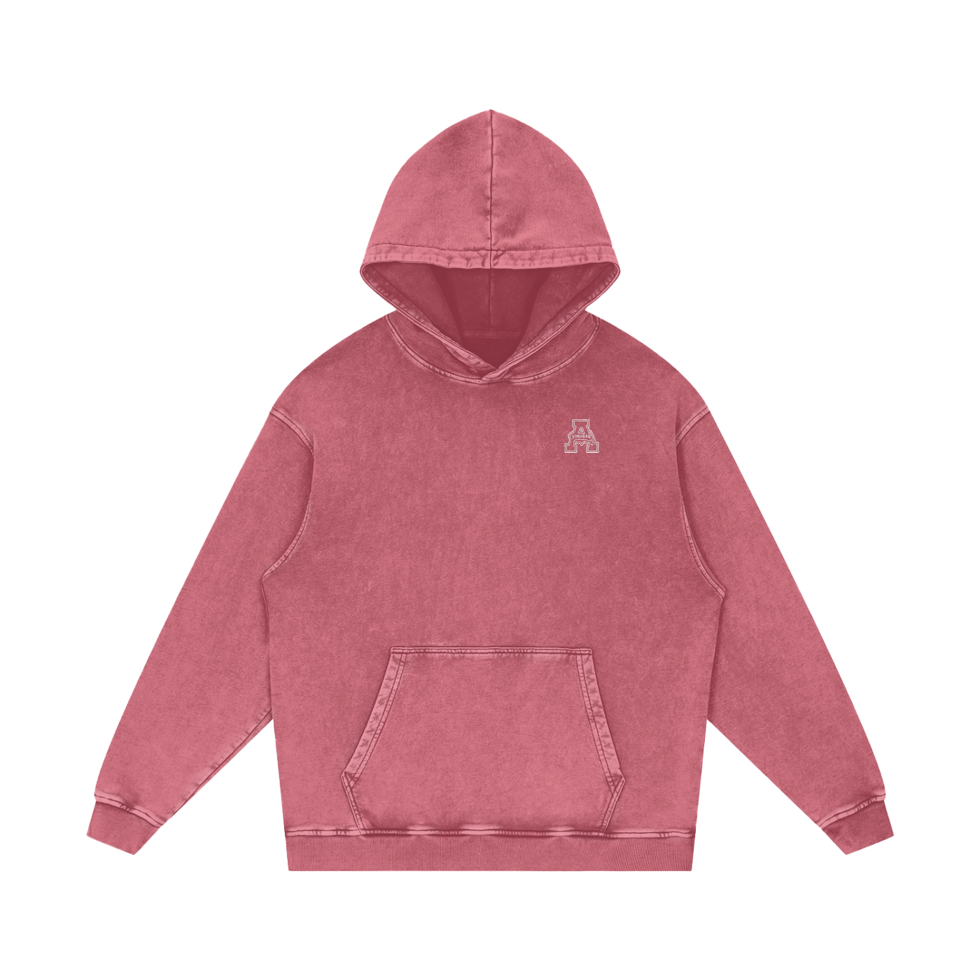 Allysinz Acid Wash Oversize Hoodie