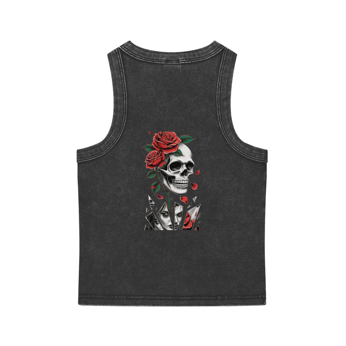 GhostGirlXoxx Snow Washed Tank Top