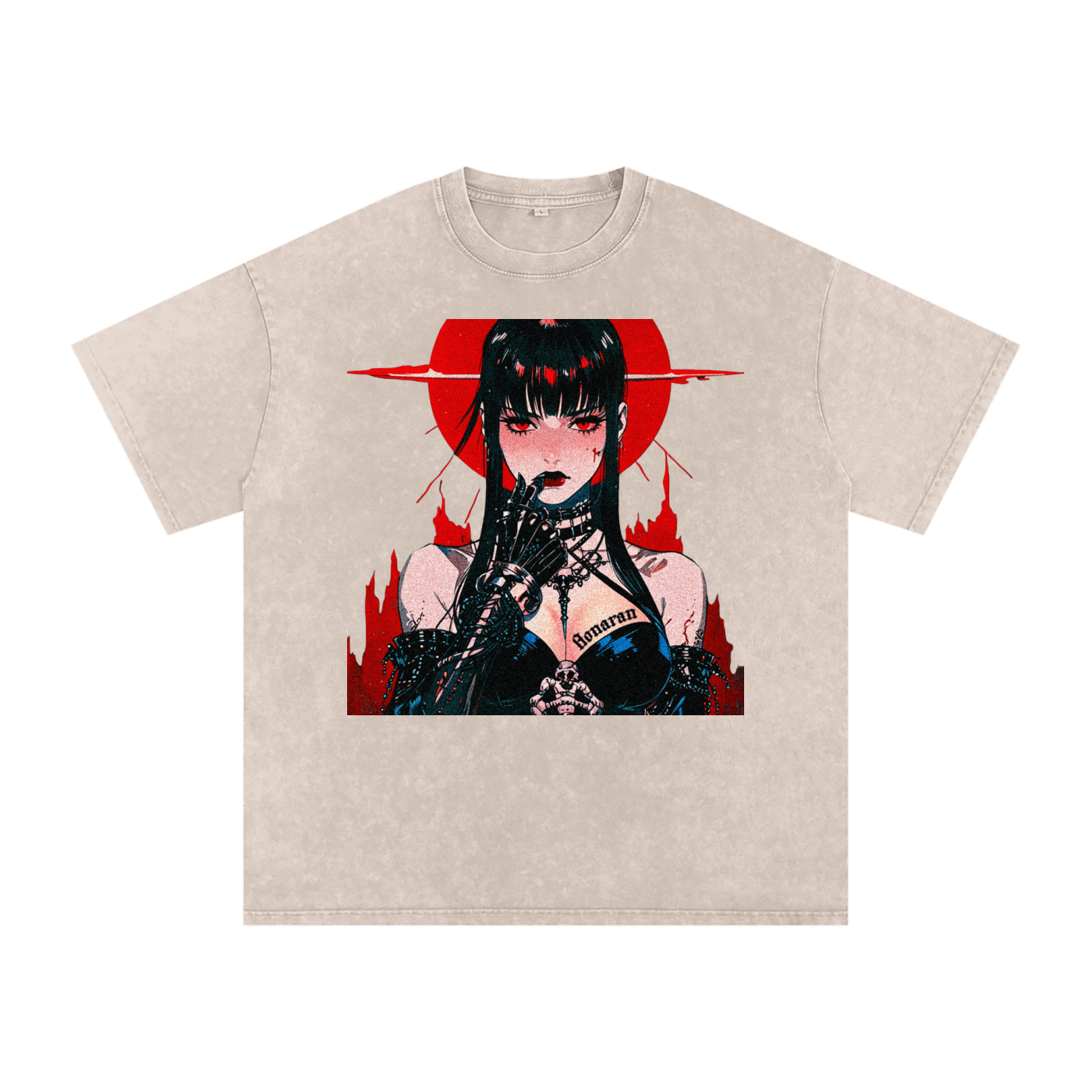 Aonaran 1 OFF Acid Wash Oversize T-Shirt