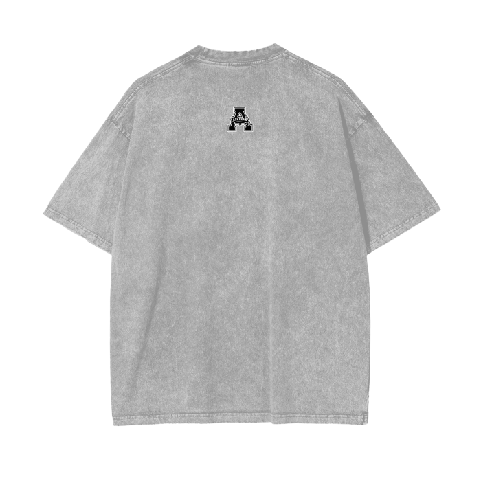 Aonaran Graphic Acid Wash Oversize T-Shirt