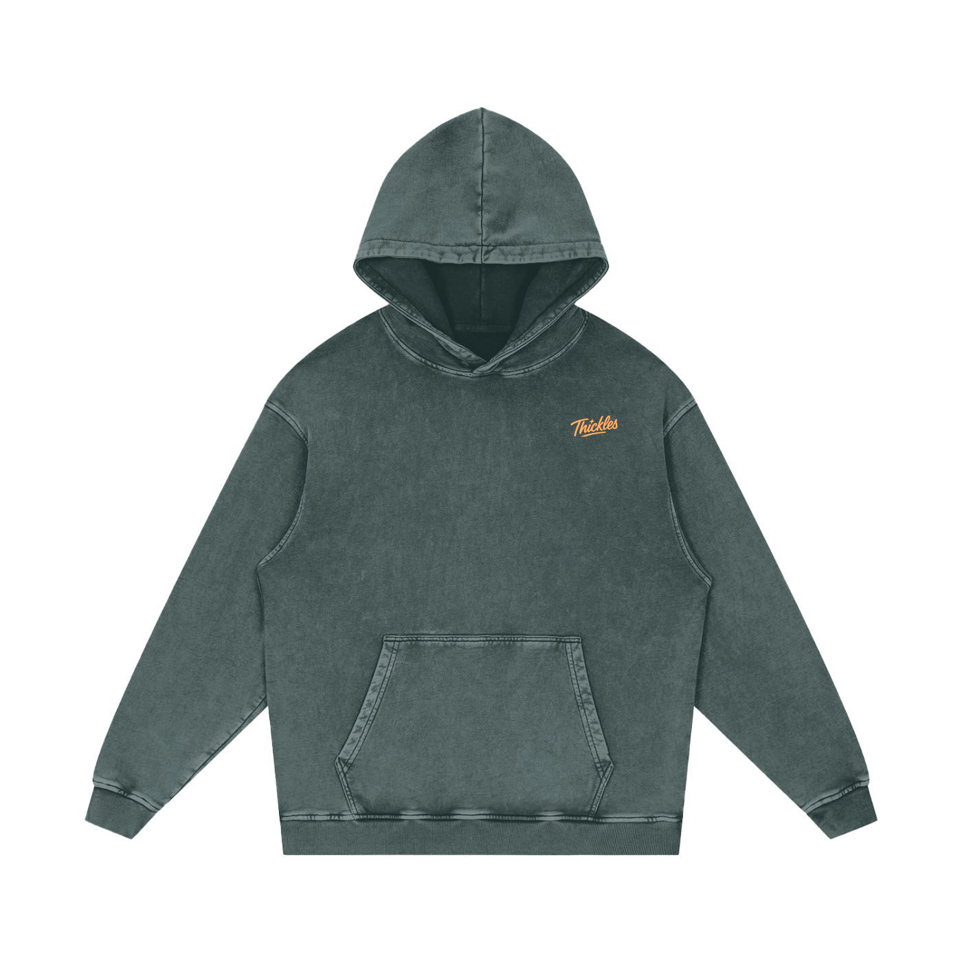 Thickles Acid Wash Oversize Hoodie