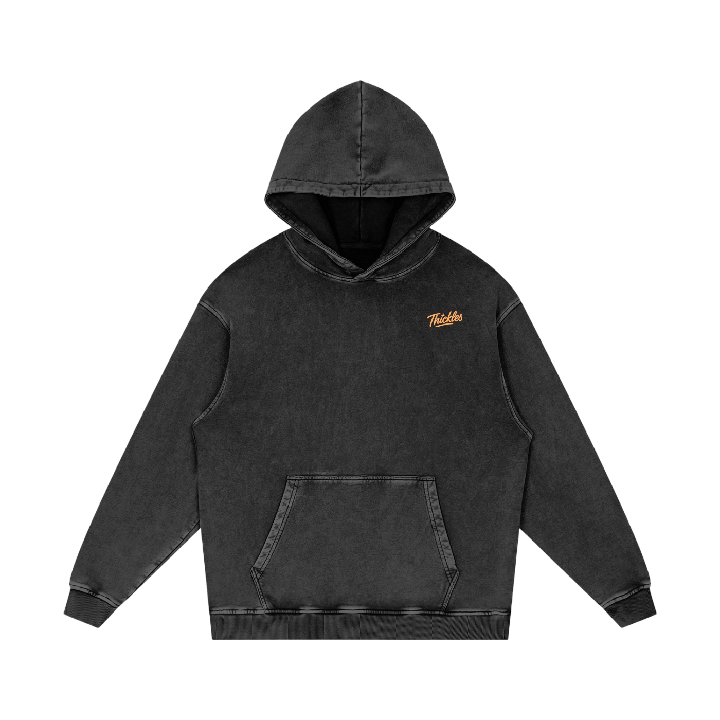 Thickles Acid Wash Oversize Hoodie