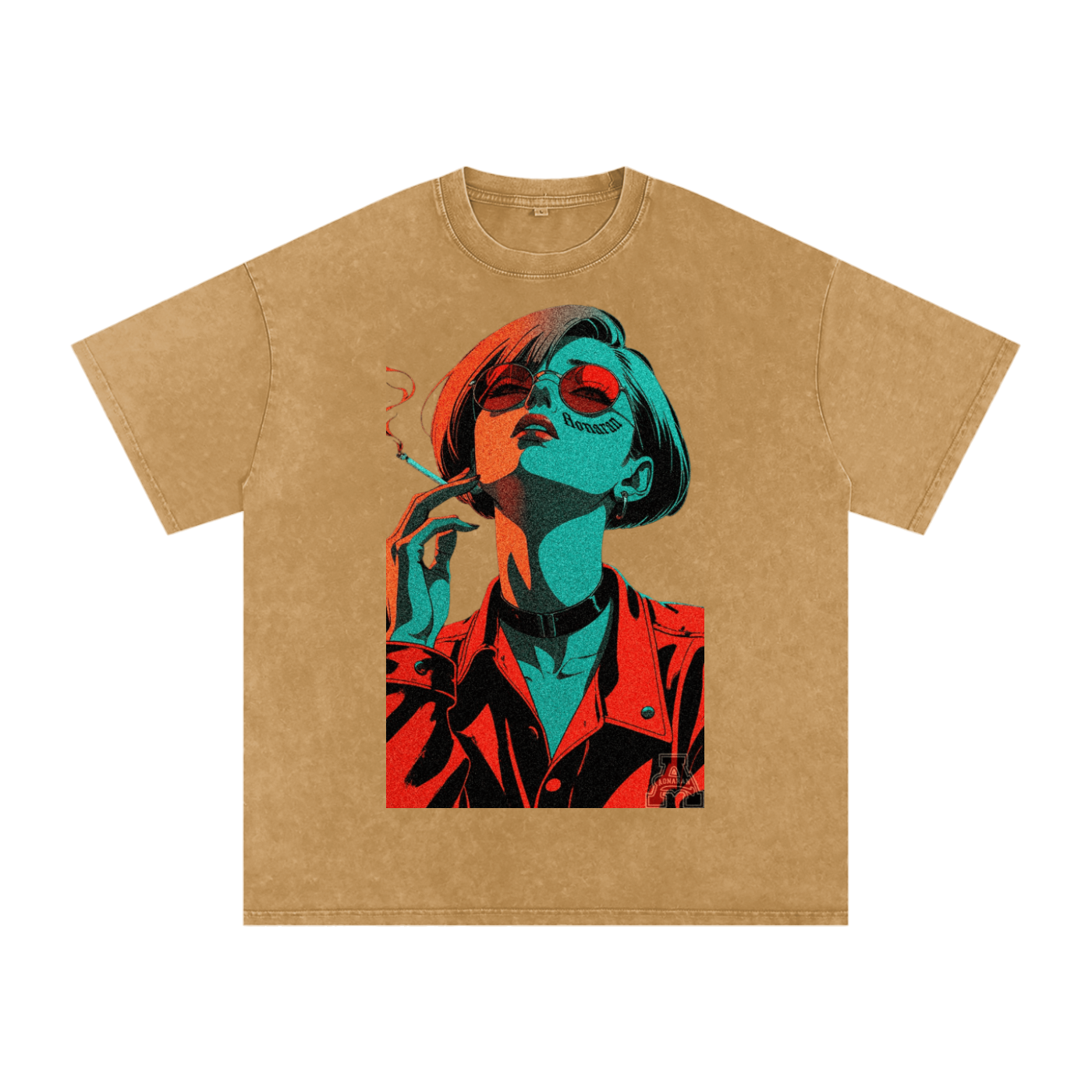 Aonaran 1 OFF Acid Wash Oversize T-Shirt
