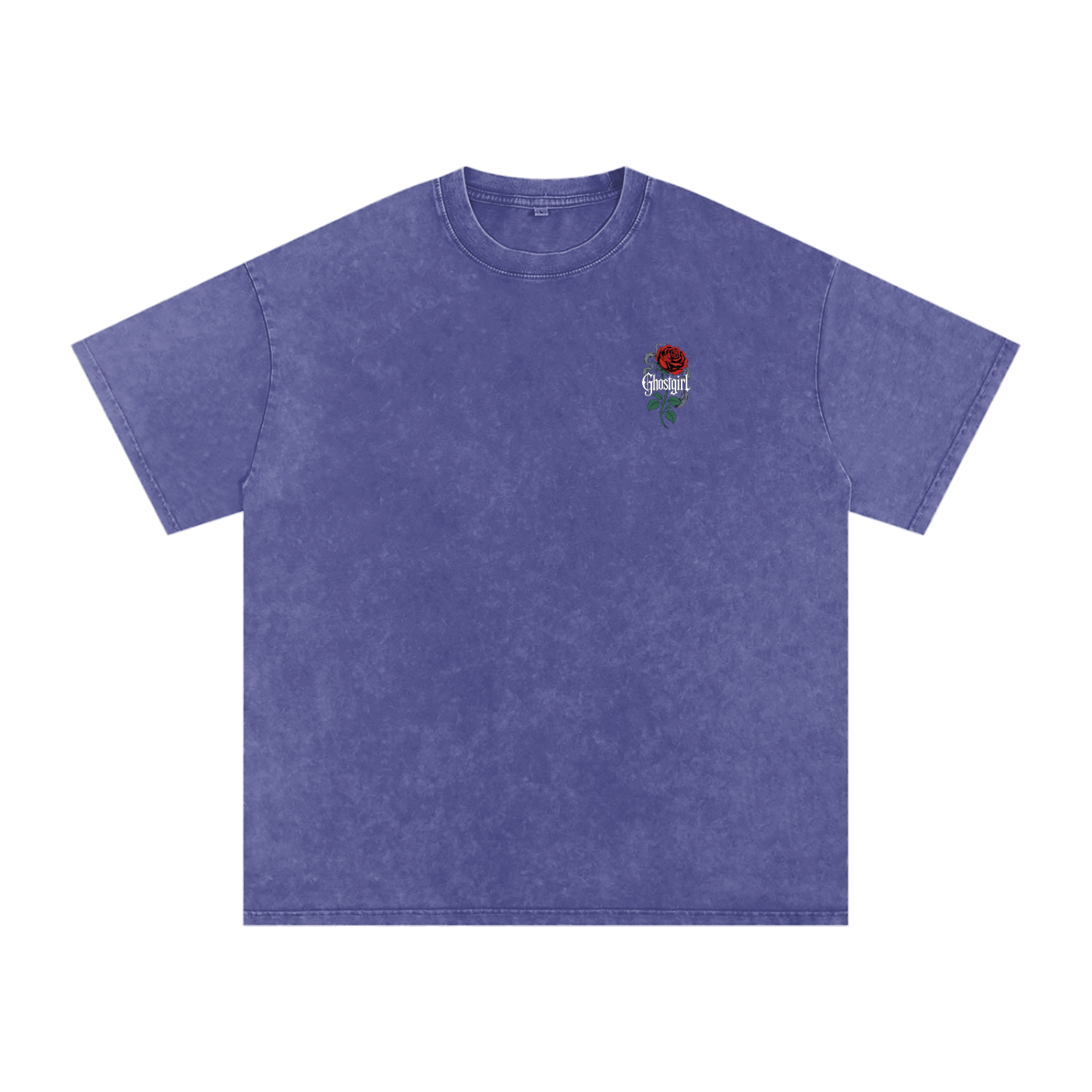 GhostGirlXoxx Acid Wash Oversize T-Shirt