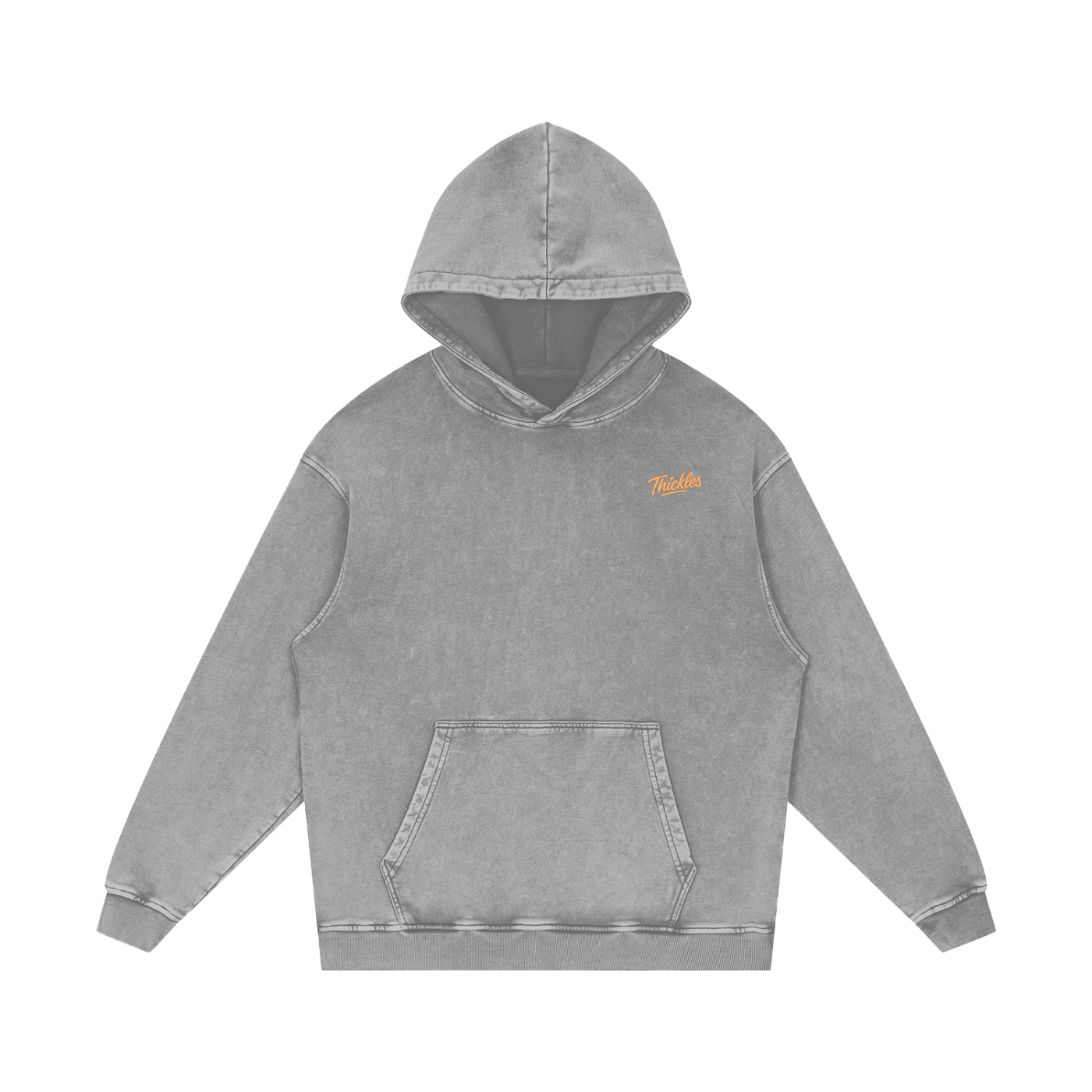 Thickles Acid Wash Oversize Hoodie