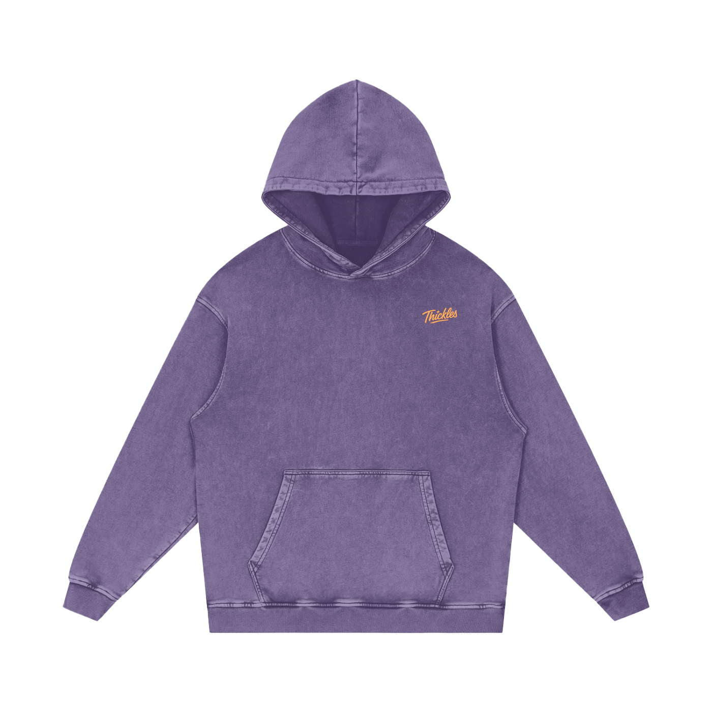 Thickles Acid Wash Oversize Hoodie