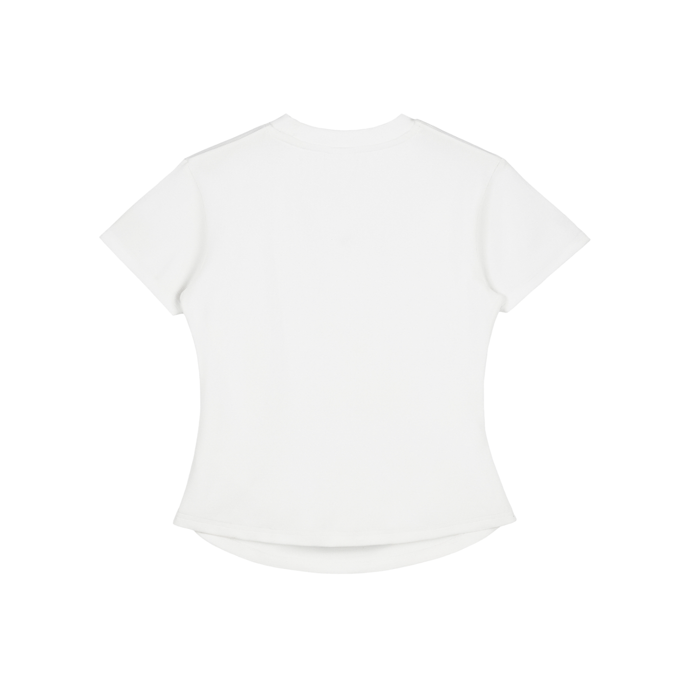 DIDI Season 2 Vintaged-Wash Bodycon Cotton T-Shirt