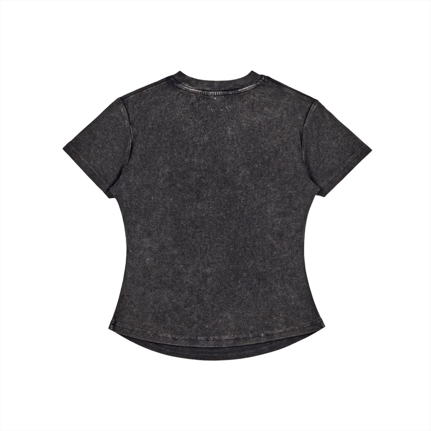DIDI Season 2 Vintaged-Wash Bodycon Cotton T-Shirt