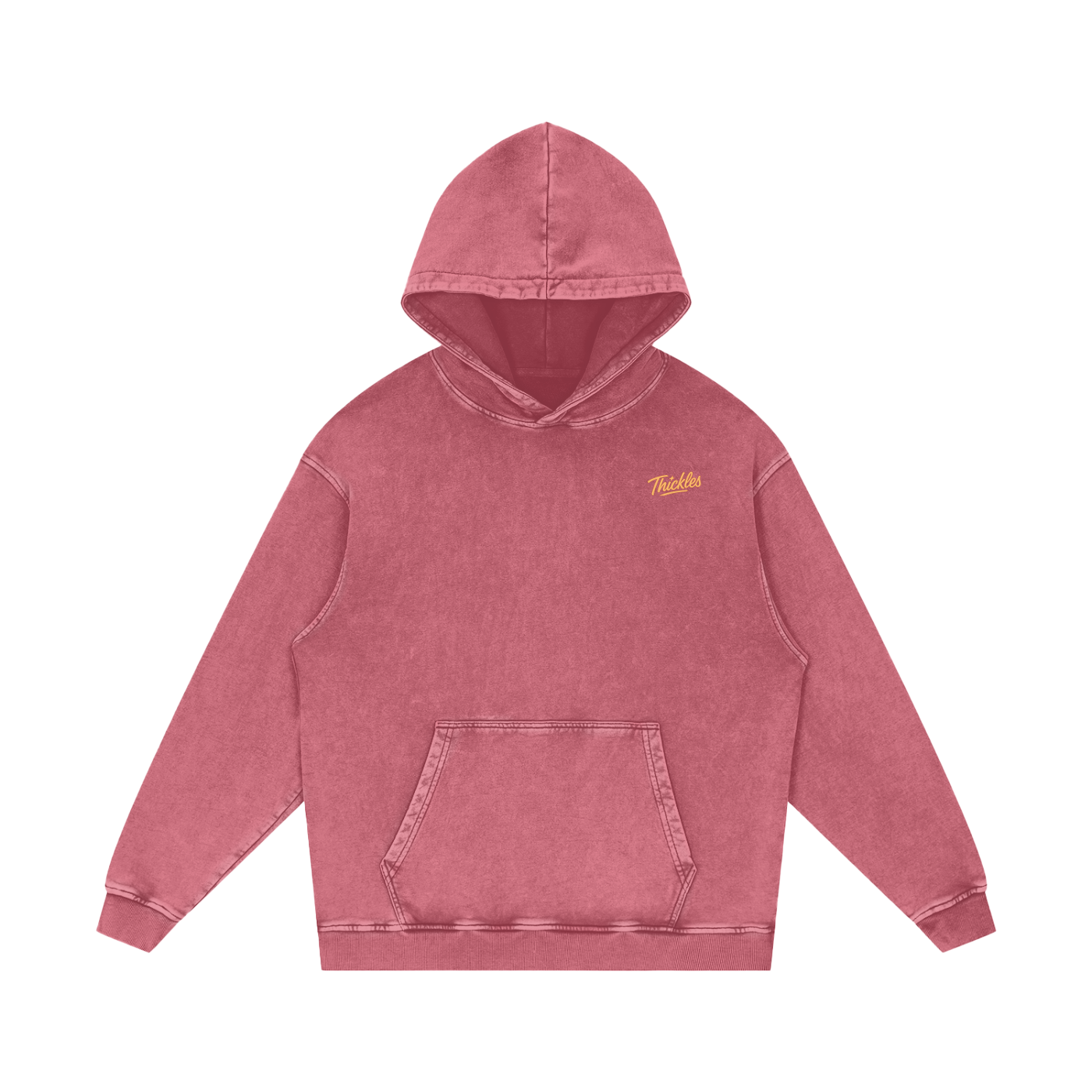 Thickles Acid Wash Oversize Hoodie