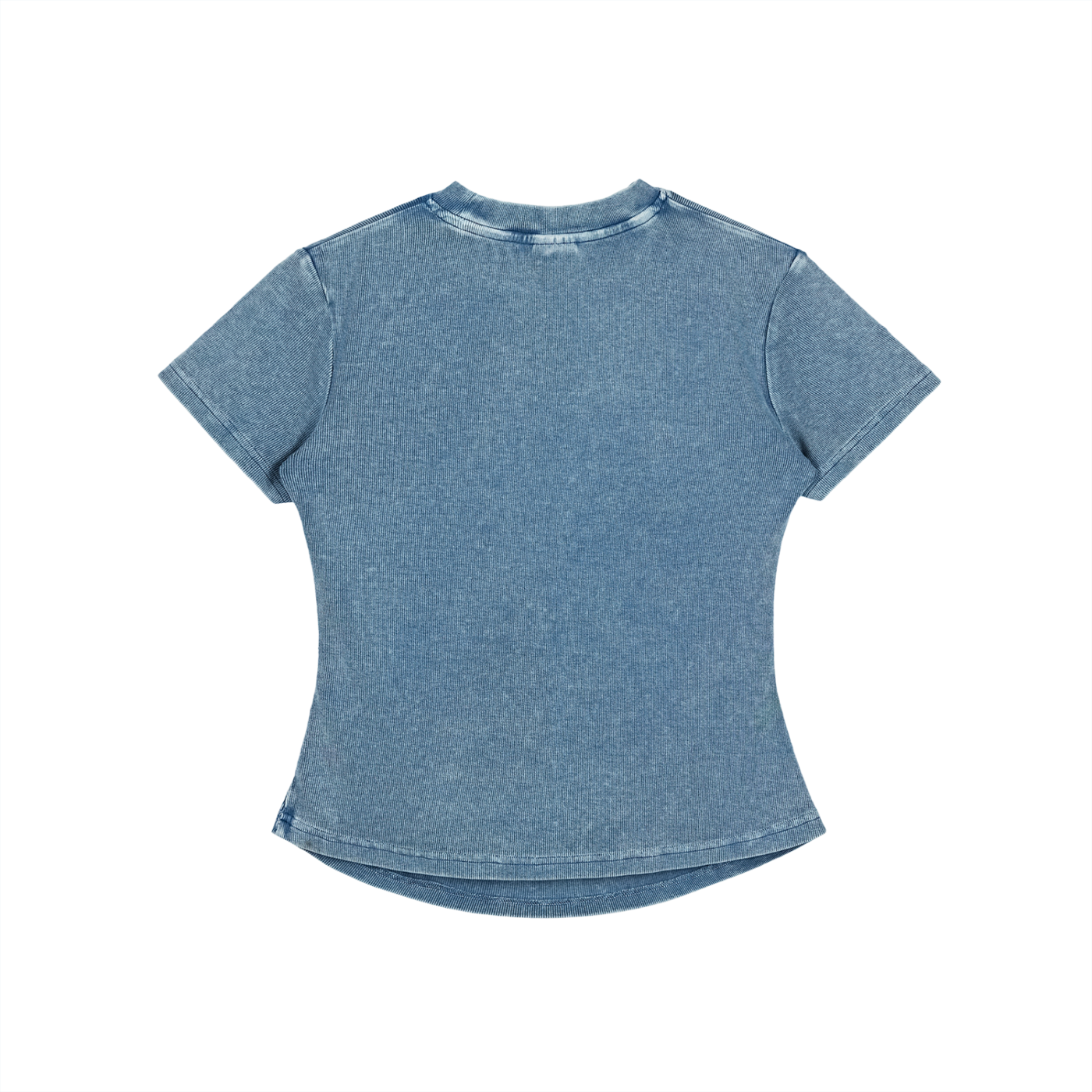 DIDI Season 2 Vintaged-Wash Bodycon Cotton T-Shirt