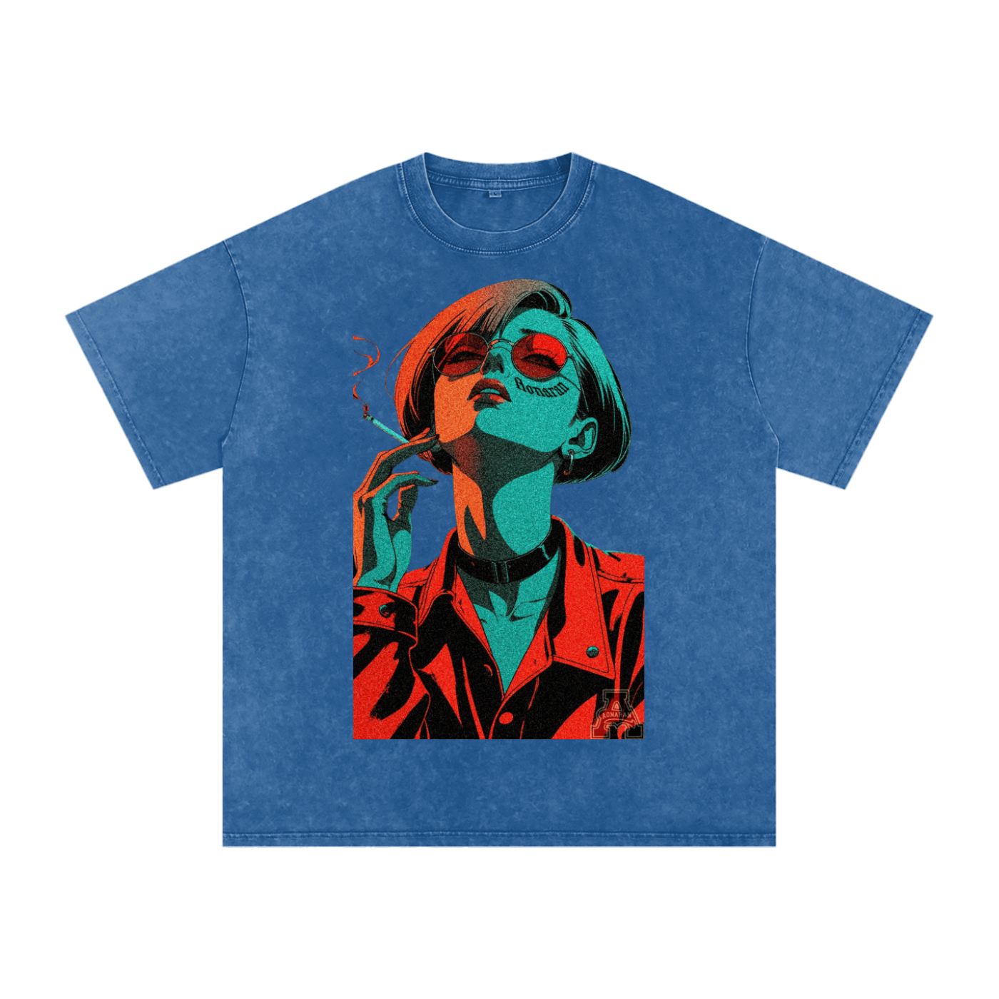 Aonaran 1 OFF Acid Wash Oversize T-Shirt