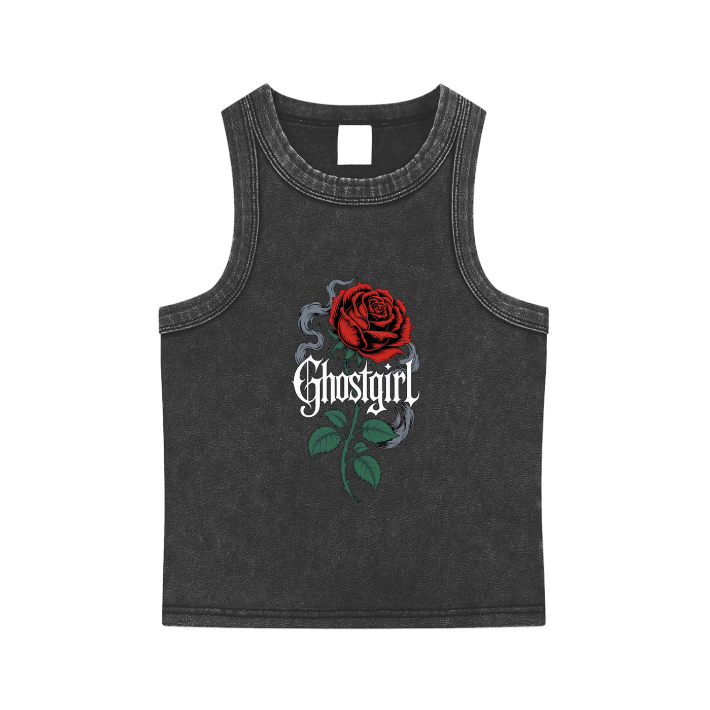 GhostGirlXoxx Snow Washed Tank Top