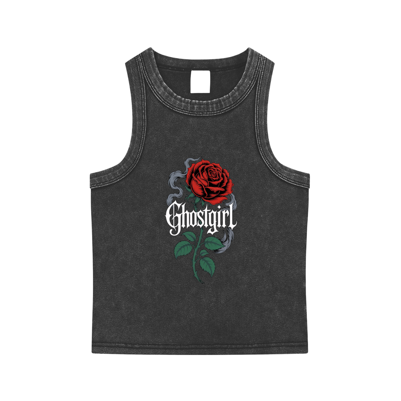 GhostGirlXoxx Snow Washed Tank Top