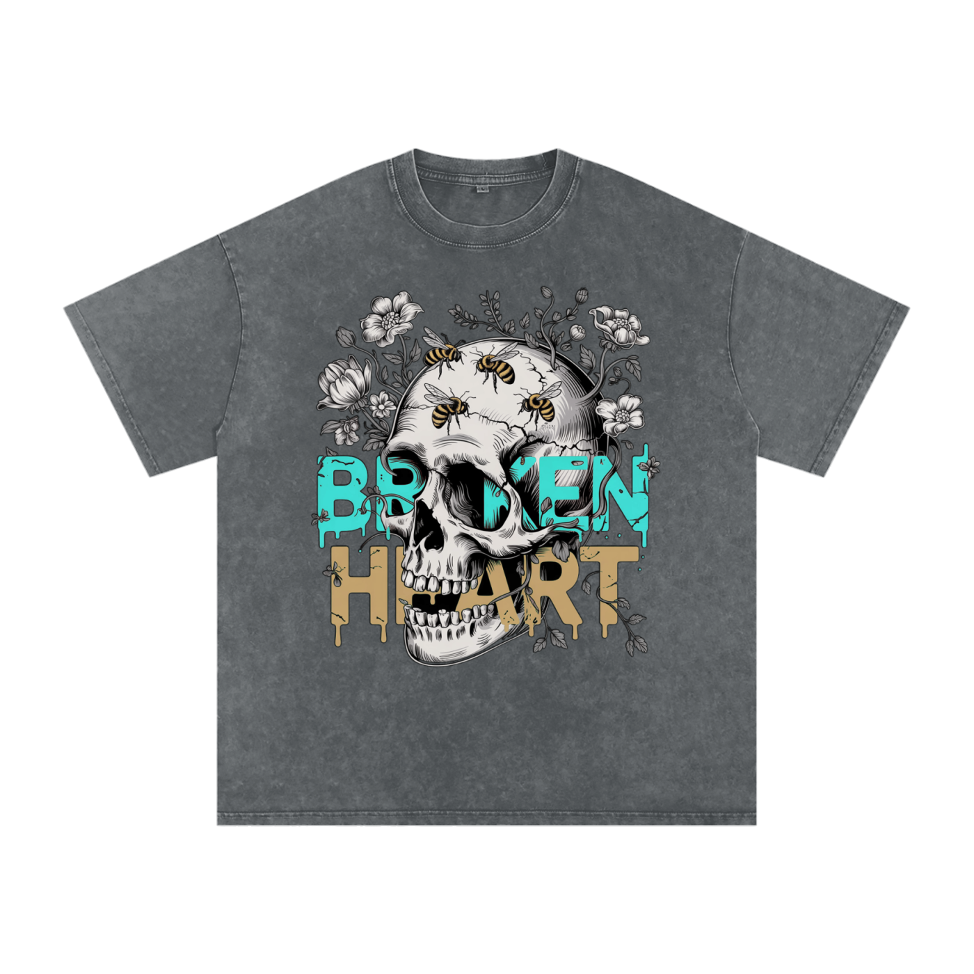 Aonaran 1 OFF Acid Wash Oversize T-Shirt