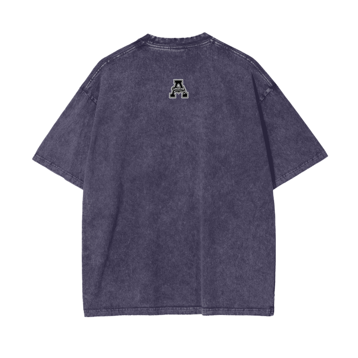 Aonaran Graphic Acid Wash Oversize T-Shirt