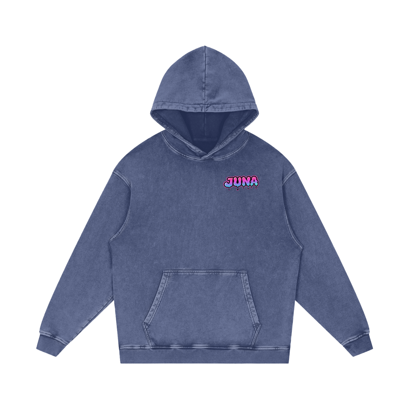 Juna Acid Wash Oversize Hoodie