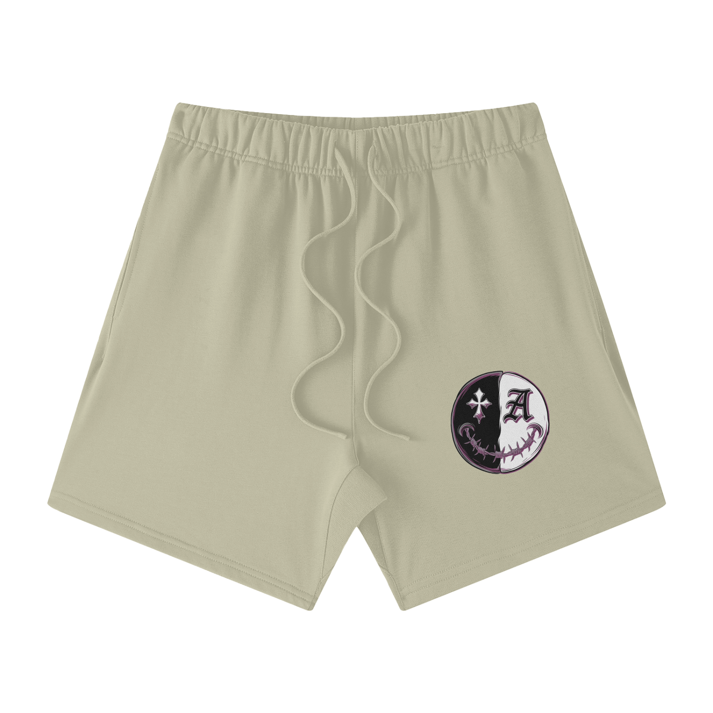 Aonaran Asylum Loose Fit 100% Cotton Shorts