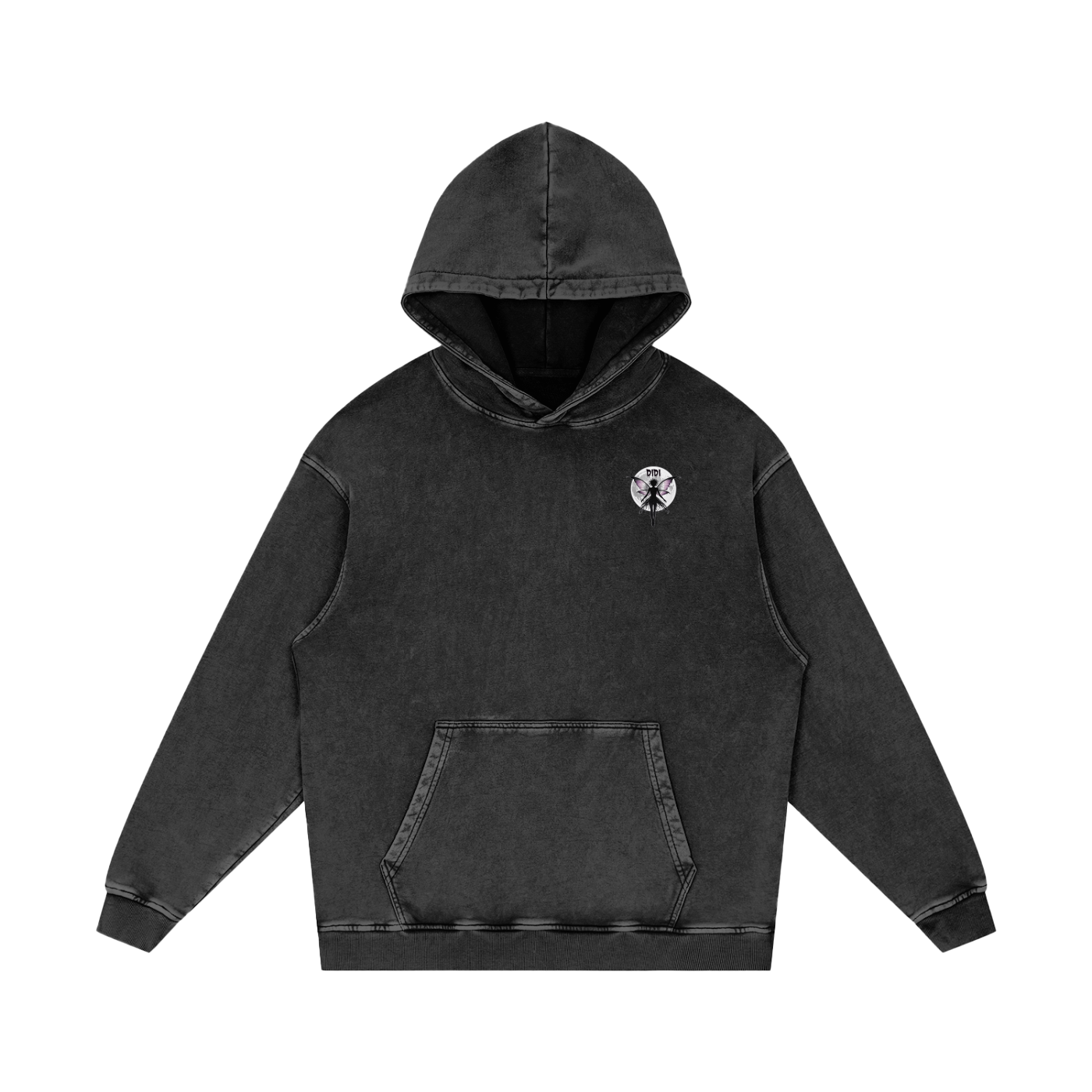 DIDI Season 2 Acid Wash Oversize Hoodie