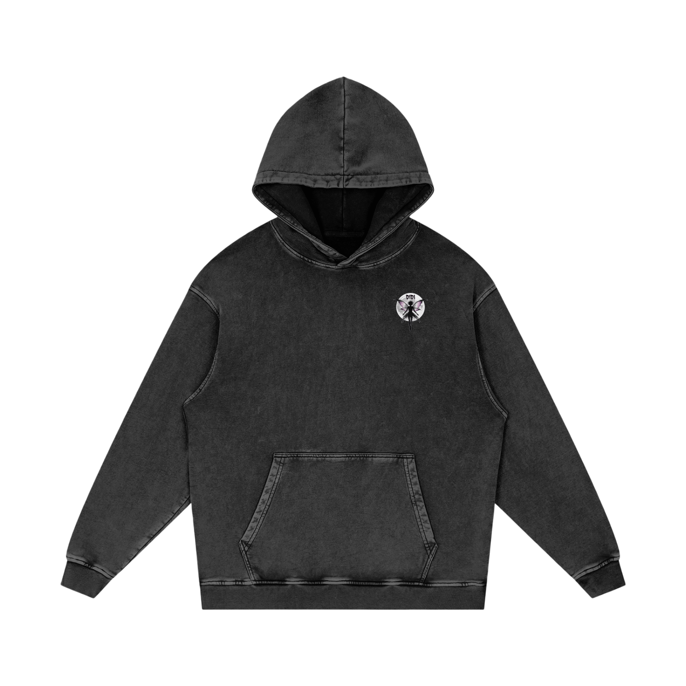 DIDI Season 2 Acid Wash Oversize Hoodie