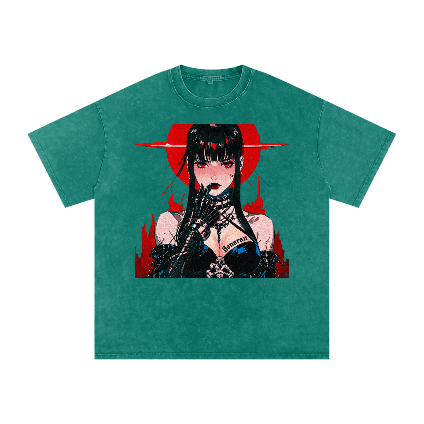 Aonaran 1 OFF Acid Wash Oversize T-Shirt