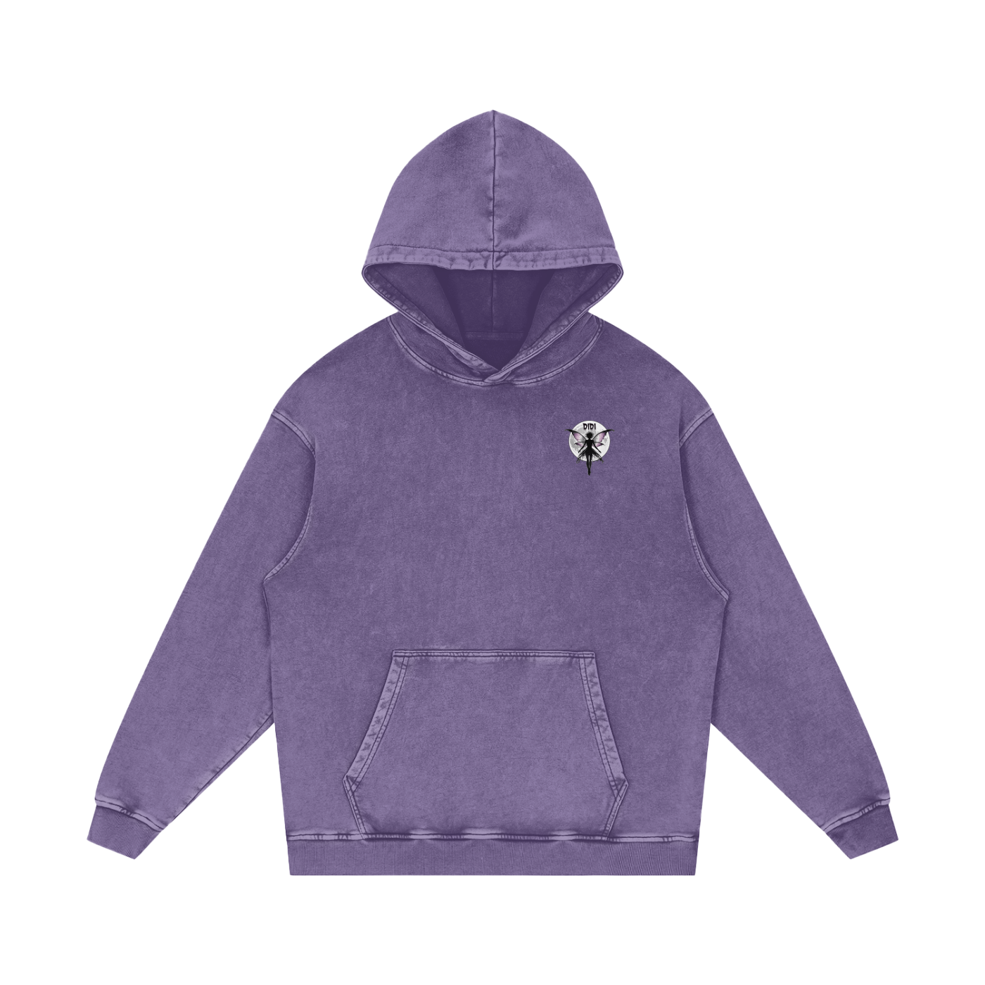 DIDI Season 2 Acid Wash Oversize Hoodie