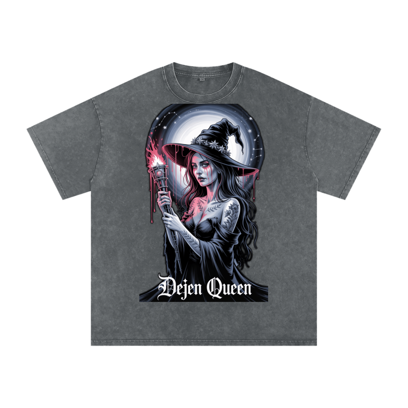 Dejen Season 3 Acid Wash Oversize T-Shirt