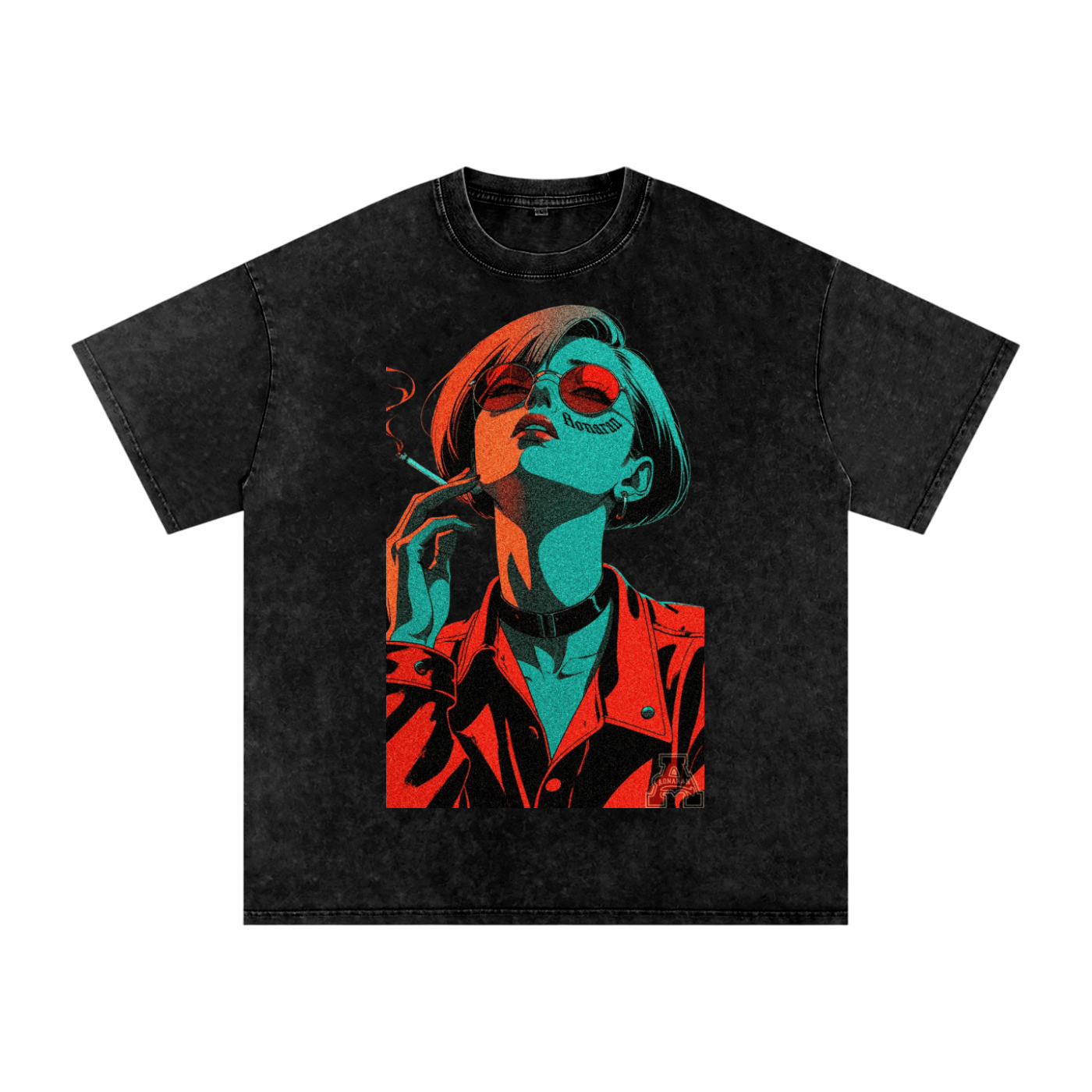 Aonaran 1 OFF Acid Wash Oversize T-Shirt