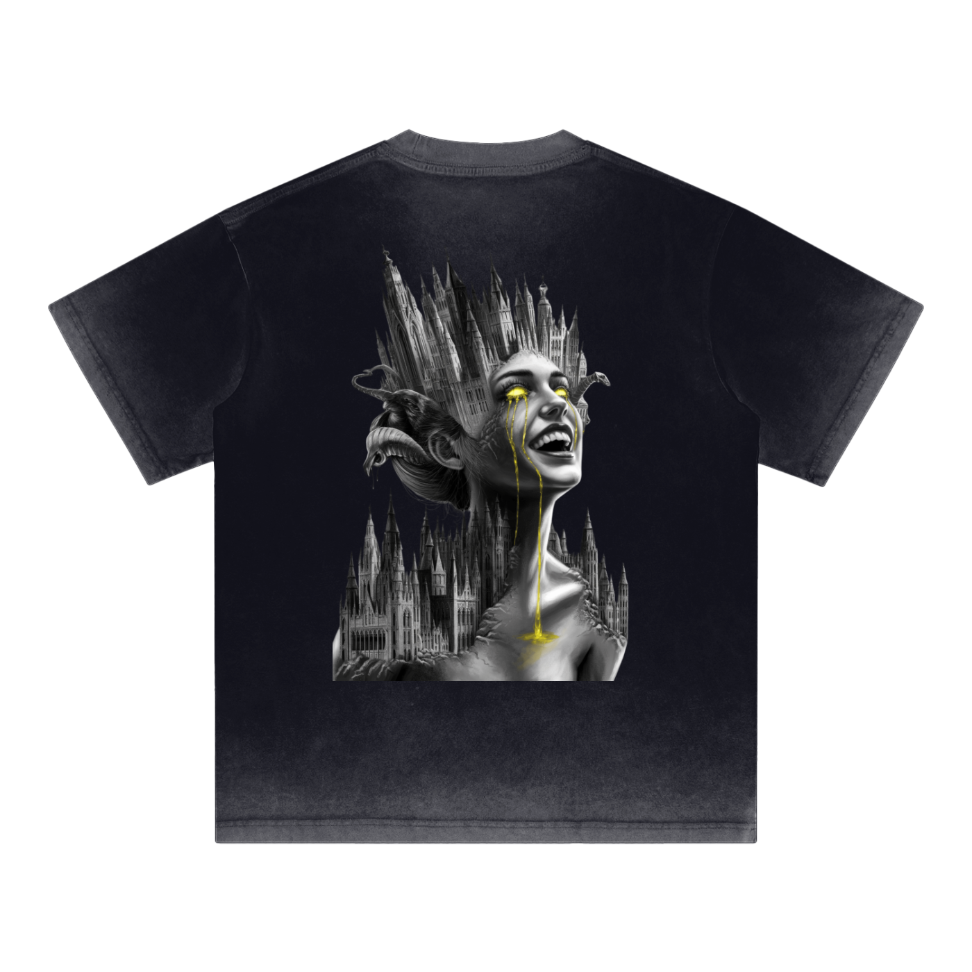 Aonaran Cataclysm Reverse Dyed T-shirt