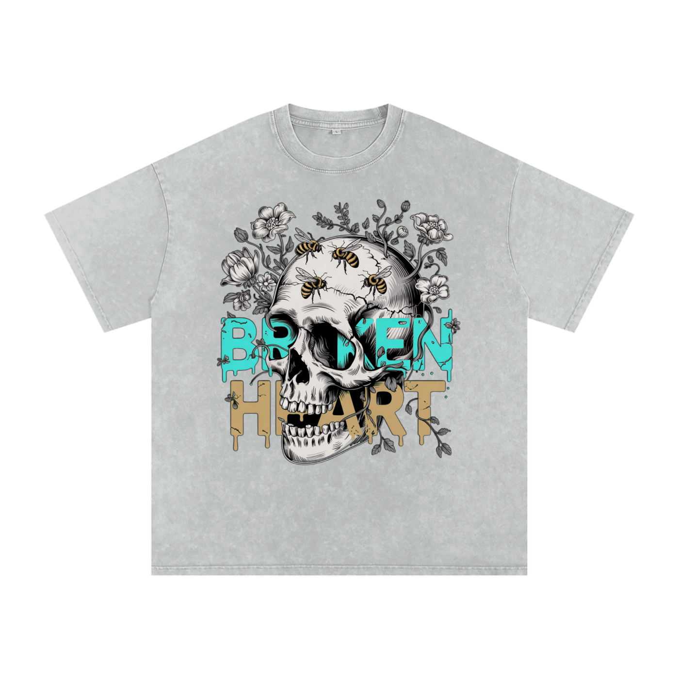 Aonaran 1 OFF Acid Wash Oversize T-Shirt