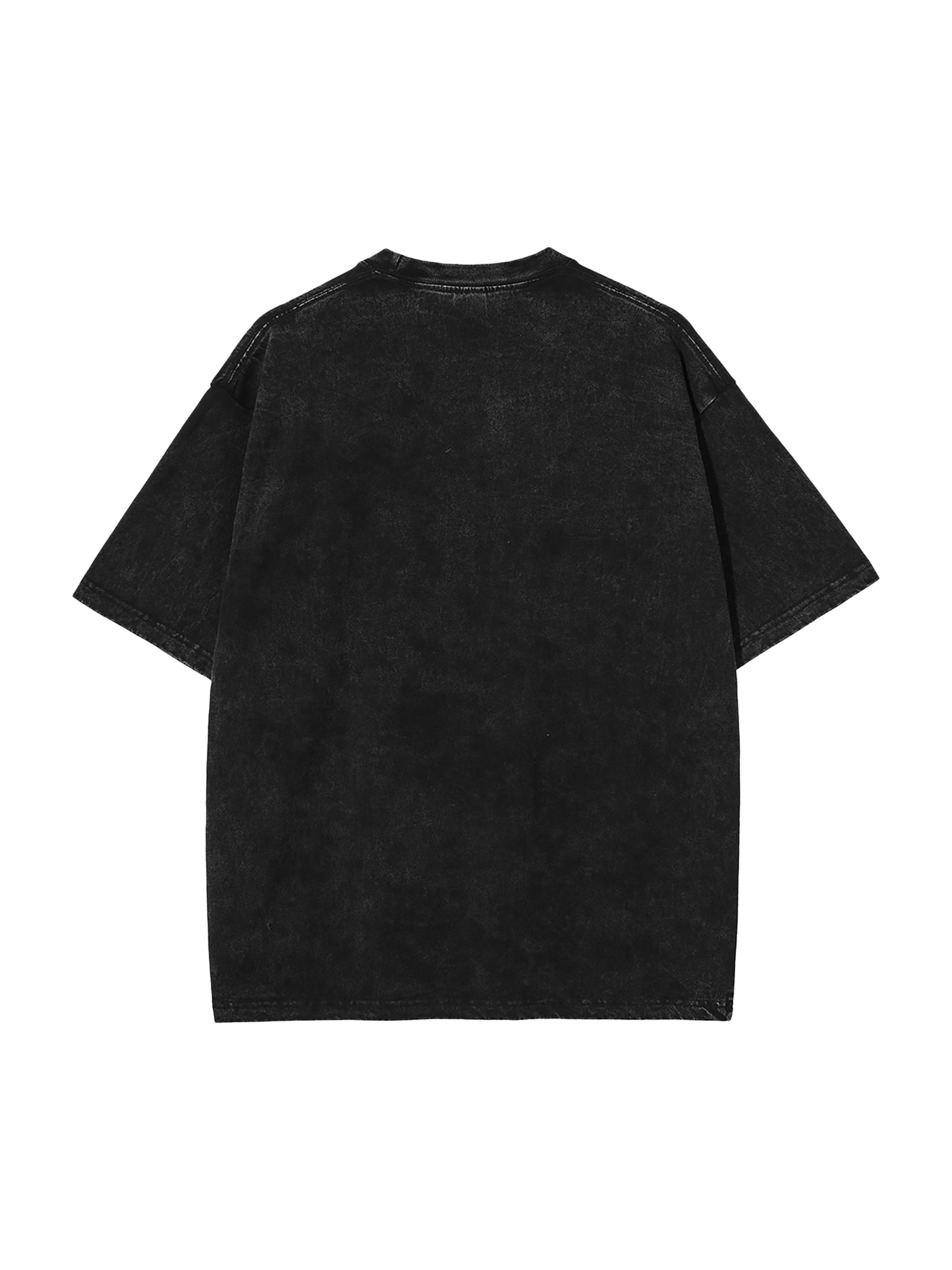 Aonaran Graphic Acid Wash Oversize T-Shirt
