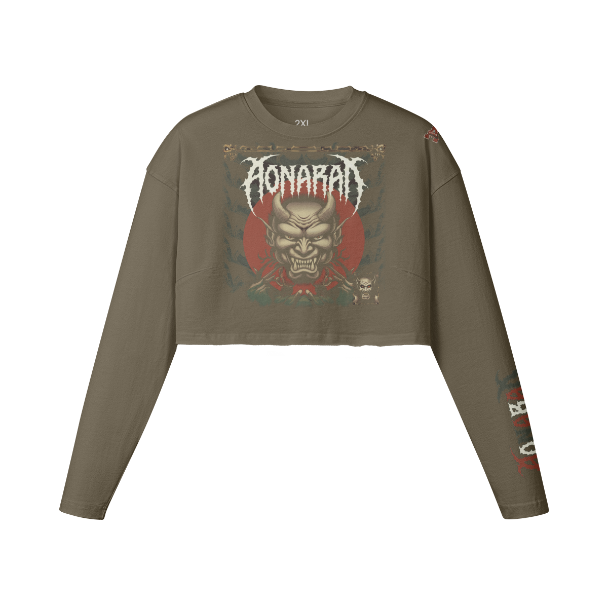 Aonaran On Acid Cropped Long Sleeve