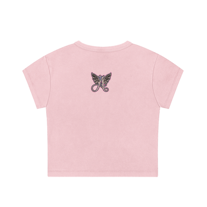 FairyDIDI Snow Washed Crop Top