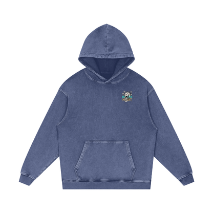 Aonaran 1 OFF Acid Wash Oversize Hoodie
