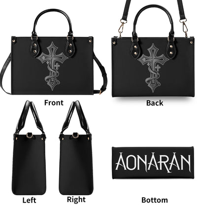 Aonaran Clean Slate Leather Handbag