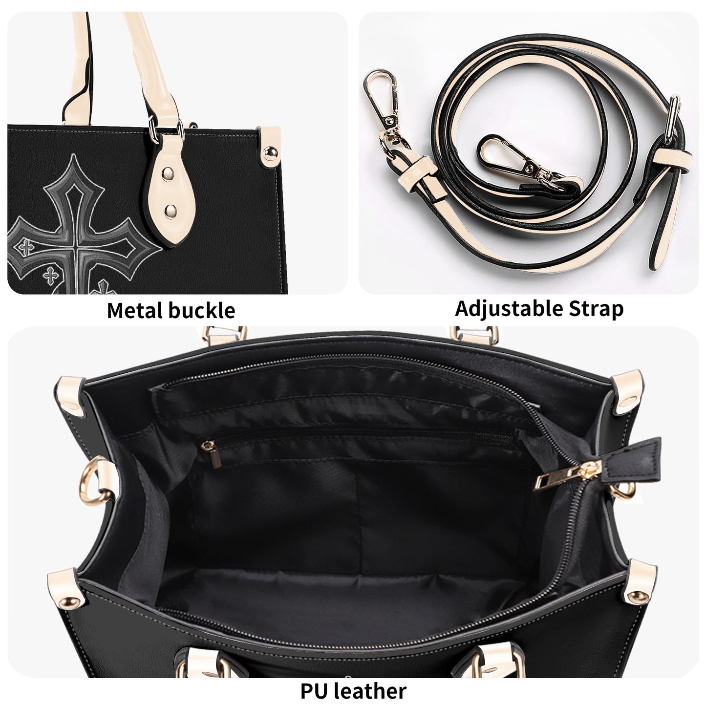 Aonaran Clean Slate Leather Handbag