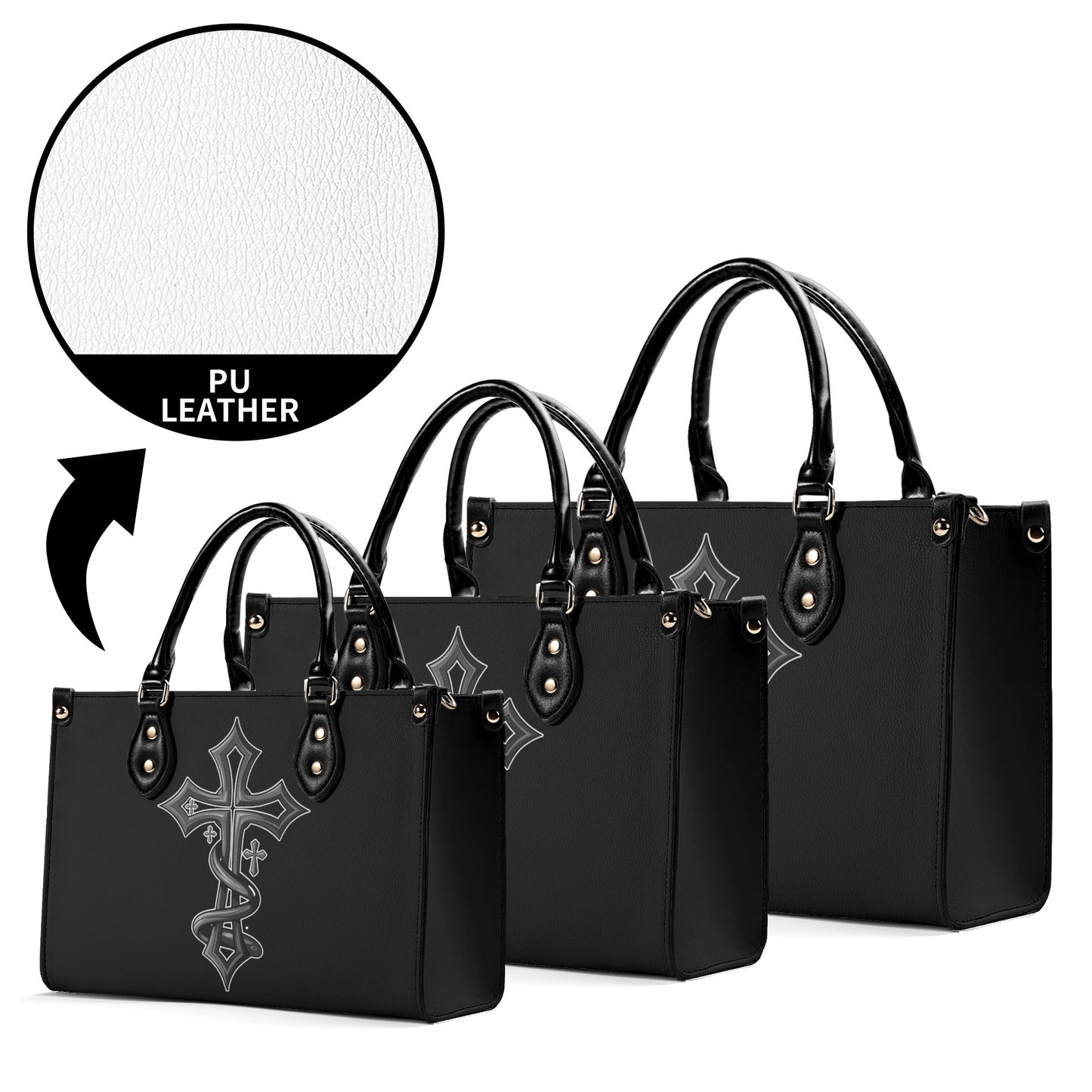 Aonaran Clean Slate Leather Handbag