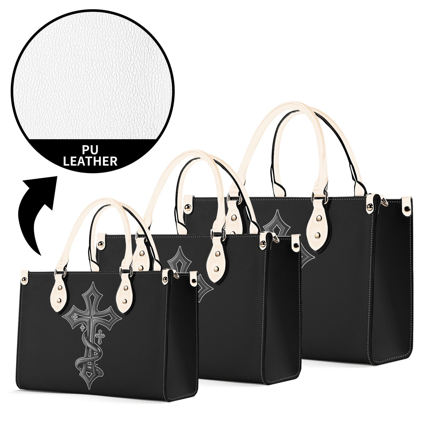 Aonaran Clean Slate Leather Handbag
