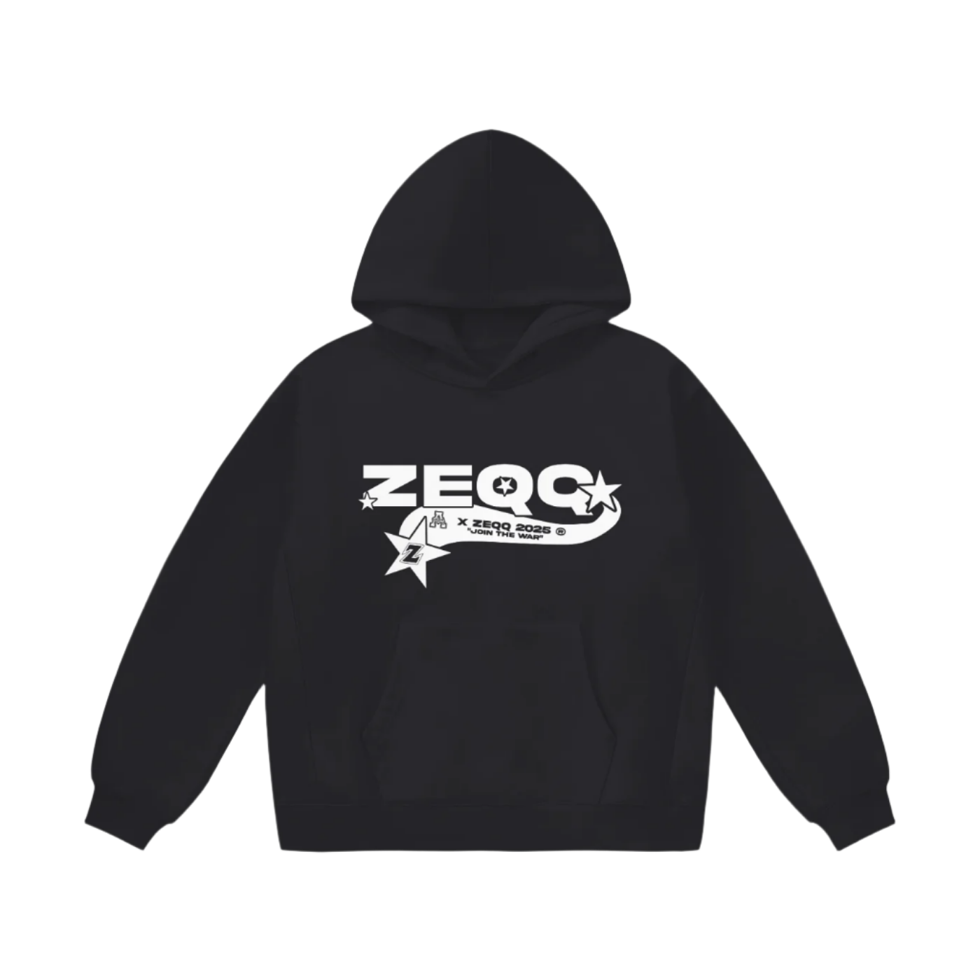 Join The War by Zeqq Oversize Heavyweight Fleece Hoodie