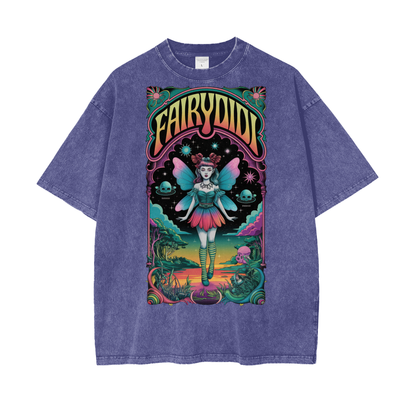 FairyDIDI Oversize Snow Washed T-Shirt