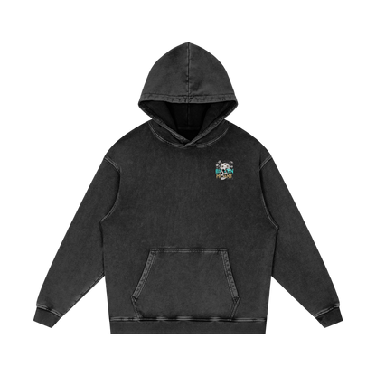 Aonaran 1 OFF Acid Wash Oversize Hoodie