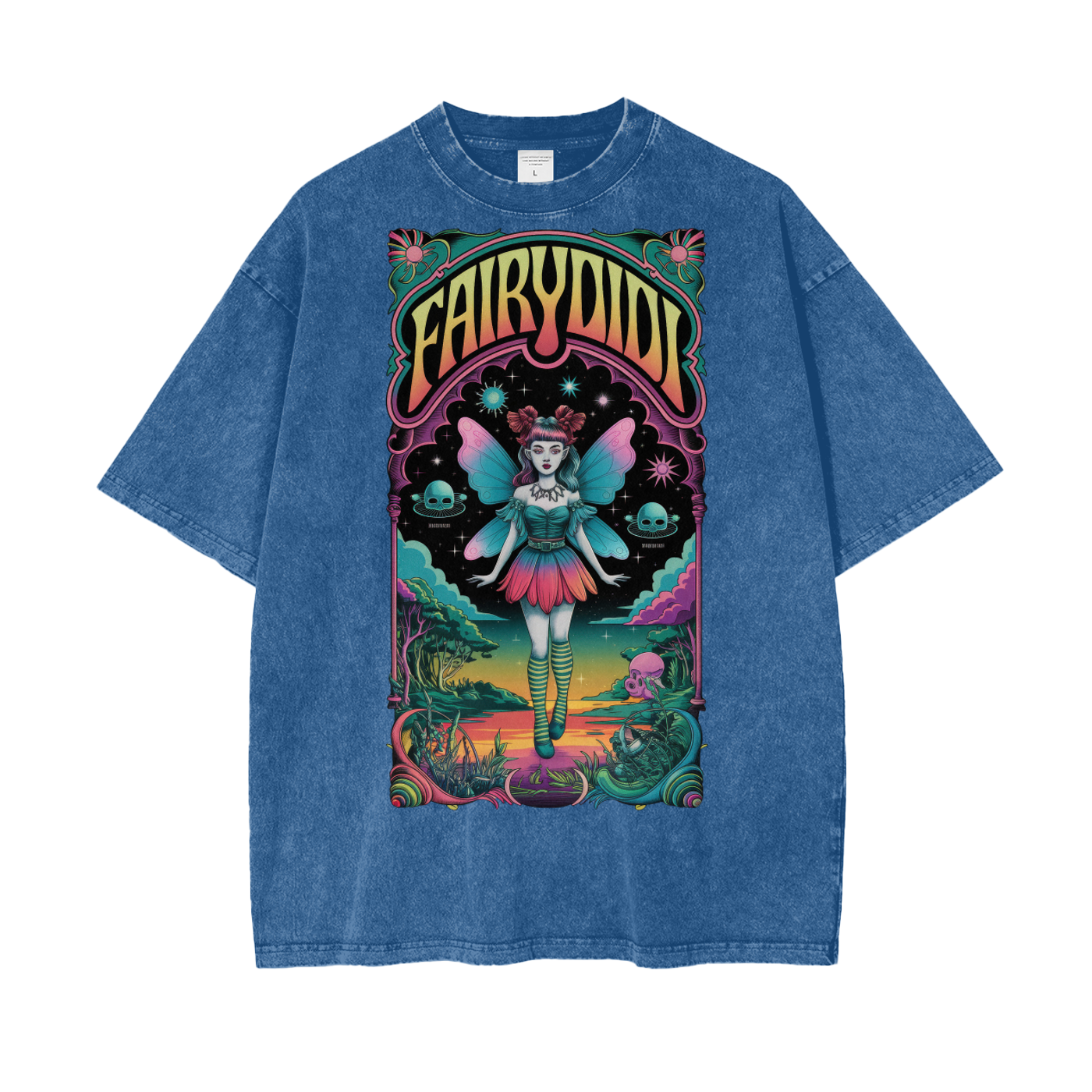 FairyDIDI Oversize Snow Washed T-Shirt