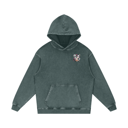 QueenSteph Acid Wash Oversize Hoodie