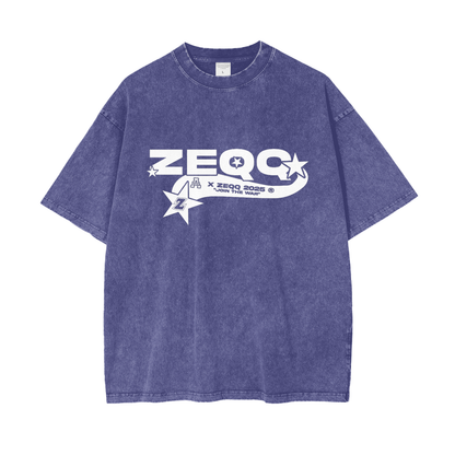 Join The War by Zeqq Oversize Snow Washed T-Shirt