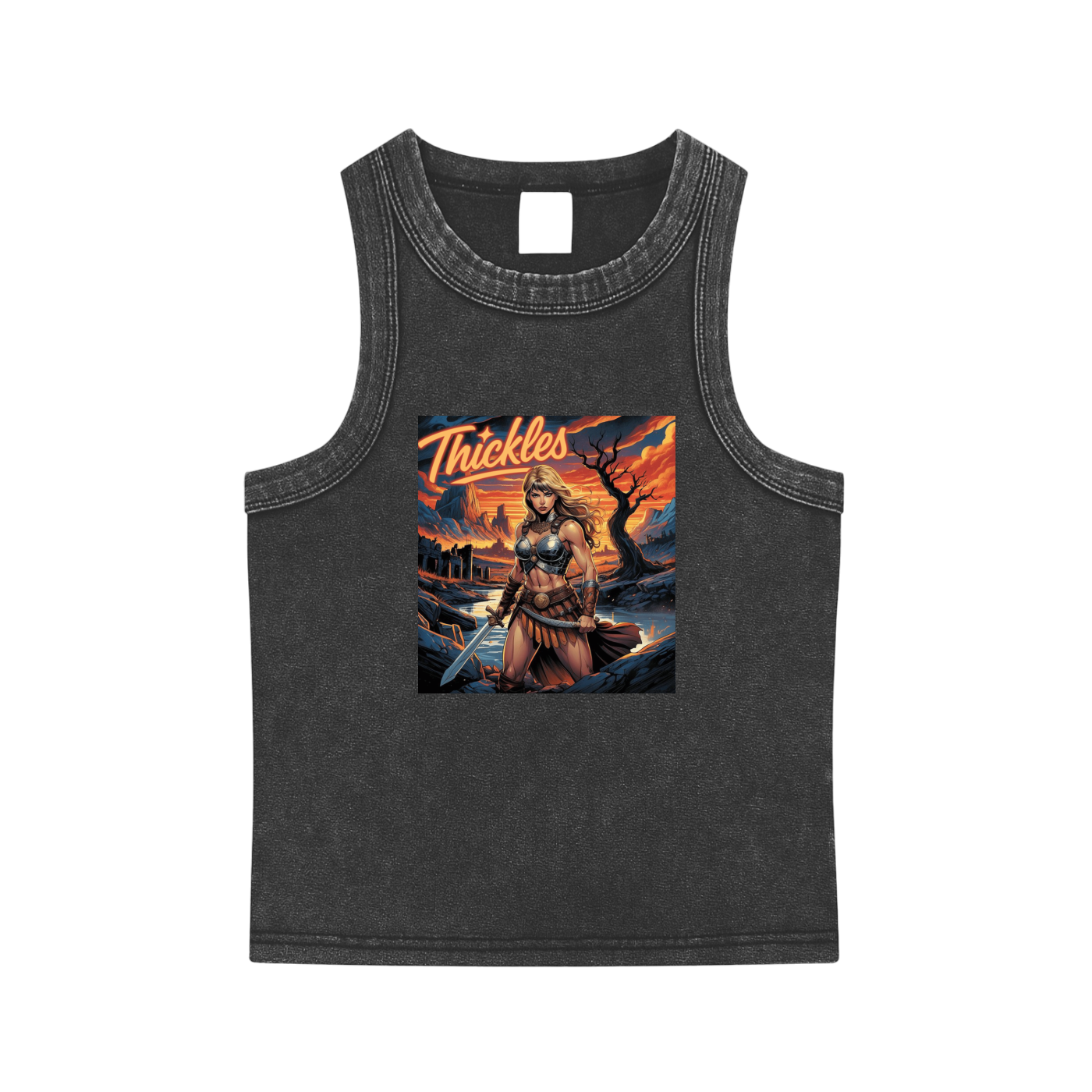 Thickles Snow Washed Tank Top